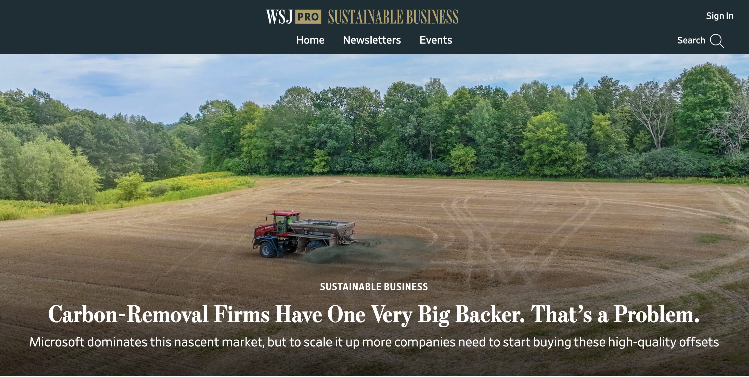 WallStreetJournal - Sustainable-Business